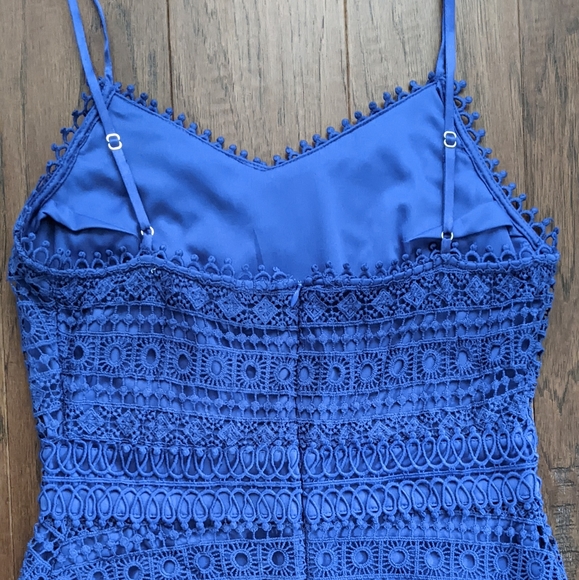 Blue Lace Dress - NWOT - Picture 4 of 6